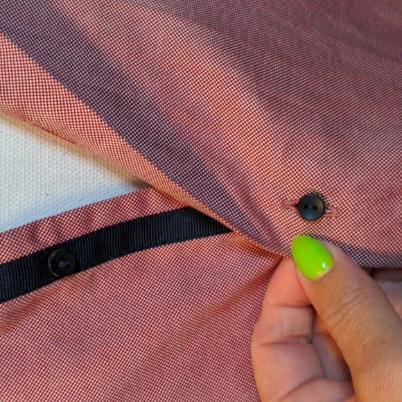 PRANDINA SEXY CUFF REVERSE COLOR BUTTON DOWN - Picture 10 of 10